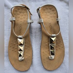 Vionic Women's Sandals‎ with Gold Accents